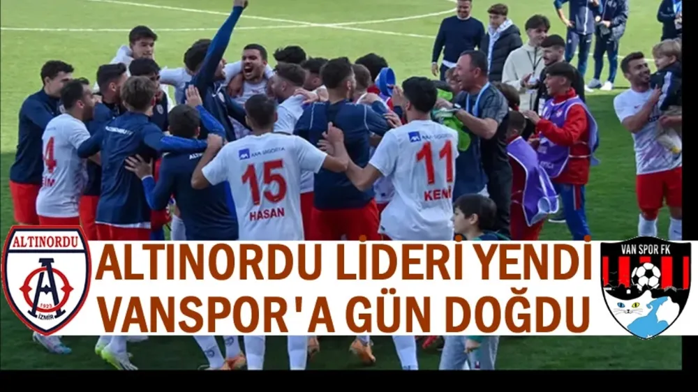 Altınordu kazandı Vanspor FK sevindi!