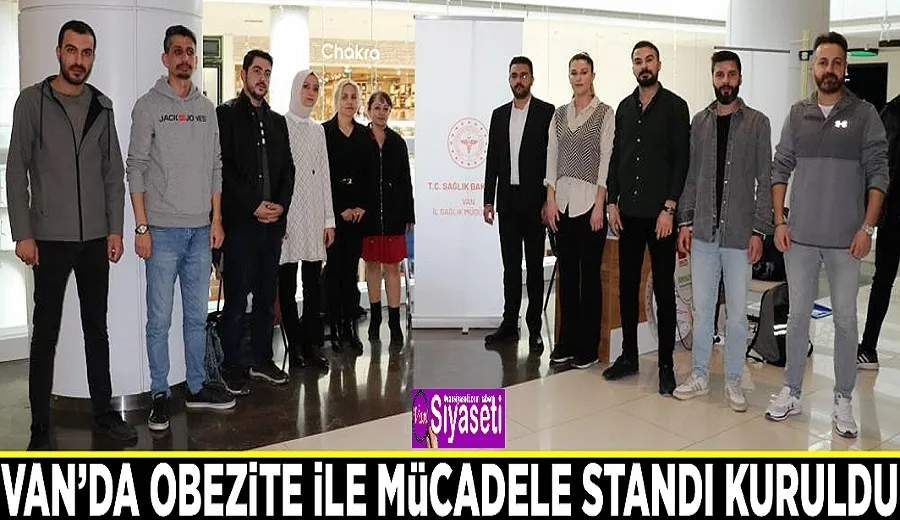 Van’da obezite ile mücadele standı kuruldu