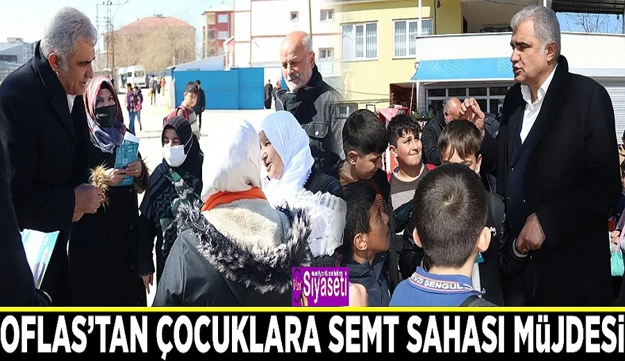 Oflas’tan çocuklara semt sahası müjdesi