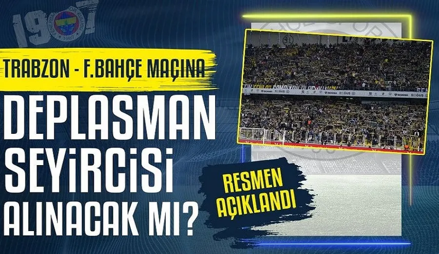 Trabzonspor - Fenerbahçe maçı için flaş seyirci kararı!