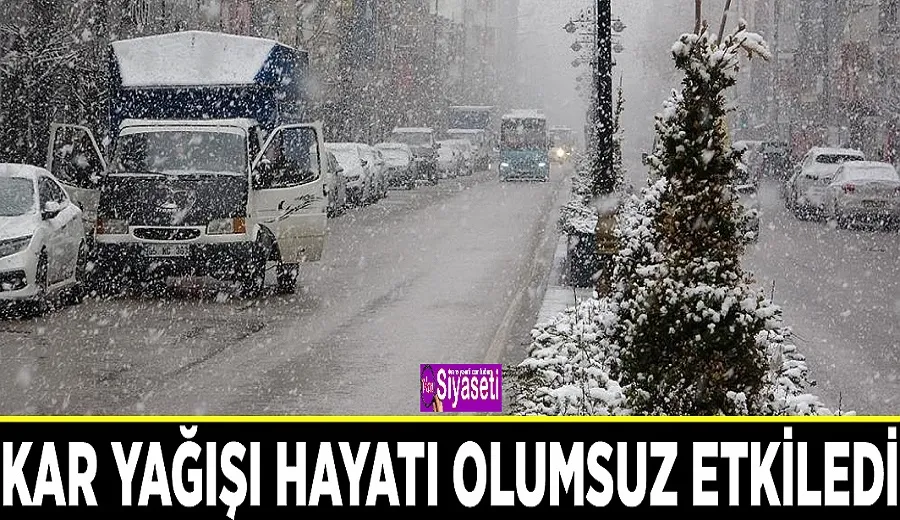 Van’da kar yağışı: 78 yol ulaşıma kapandı