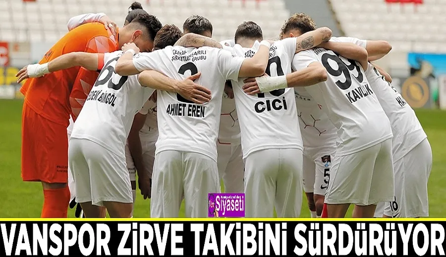 Vanspor zirve takibini sürdürüyor