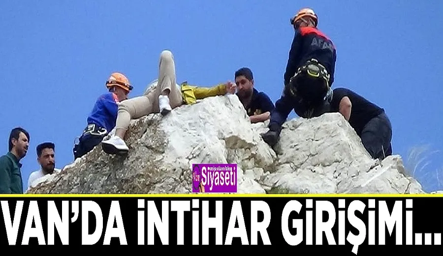 Van’da intihar girişimi...