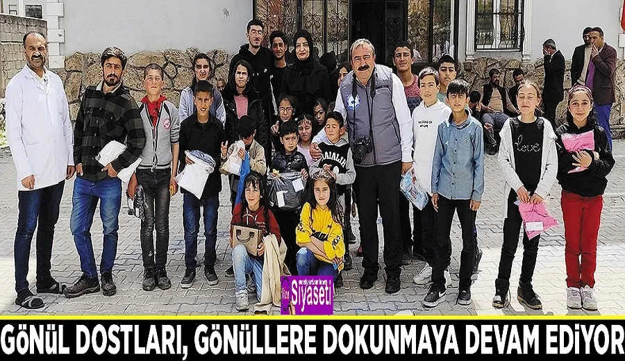 Gönül Dostları, gönüllere dokunmaya devam ediyor
