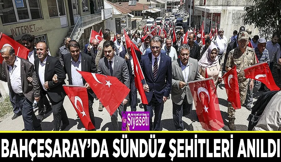 Bahçesaray’da Sündüz Şehitleri anıldı