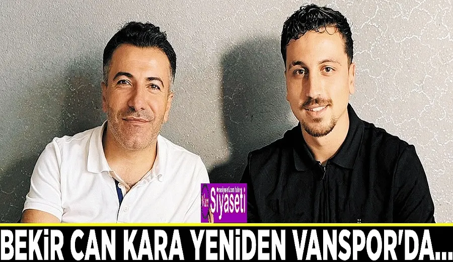 Bekir Can Kara yeniden Vanspor