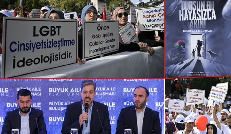 Cinsel sapkın LGBT dayatmasına karşı yeniden 