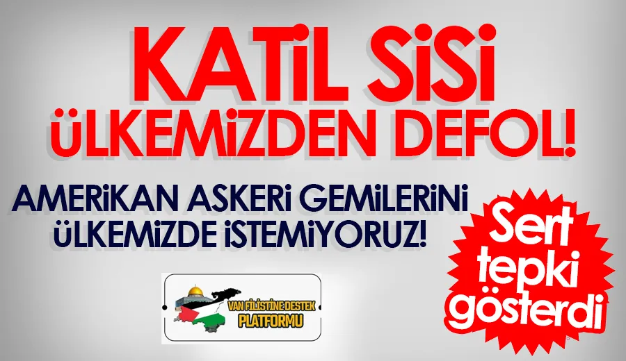 KATİL SİSİ ÜLKEMİZDEN DEFOL!