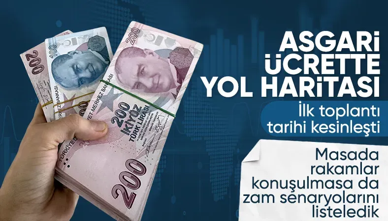 Asgari ücret toplantı tarihi belli oldu