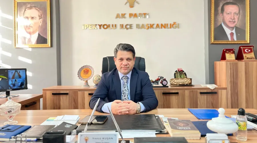 AK Parti İpekyolu İlçe Başkanı Yavuz Kuşan; “Gazeteciler, demokrasinin ve özgür toplumların teminatıdır.”