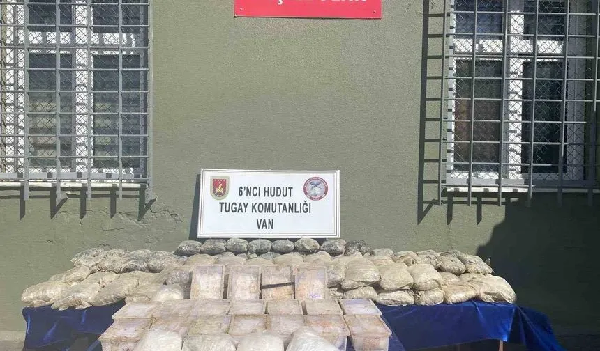 Van’da 91 kilo 558 gram yasaklı madde ele geçirildi