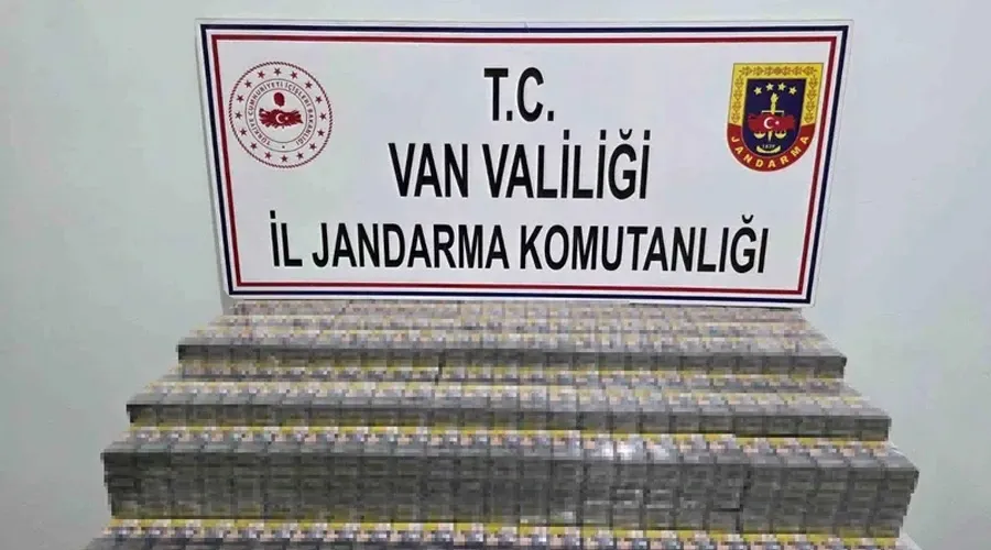 Van’da 2 bin 470 paket kaçak sigara ele geçirildi