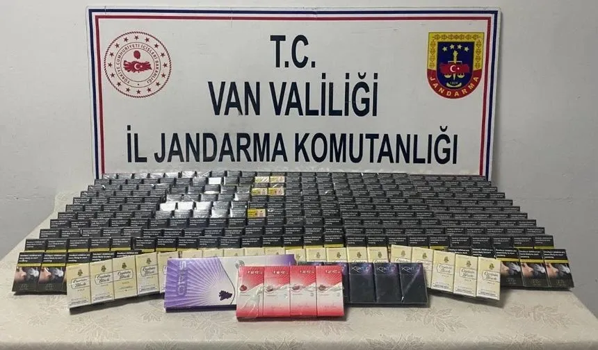 Van’da Operasyon: Yüzlerce Kaçak Ürün Ele Geçirildi