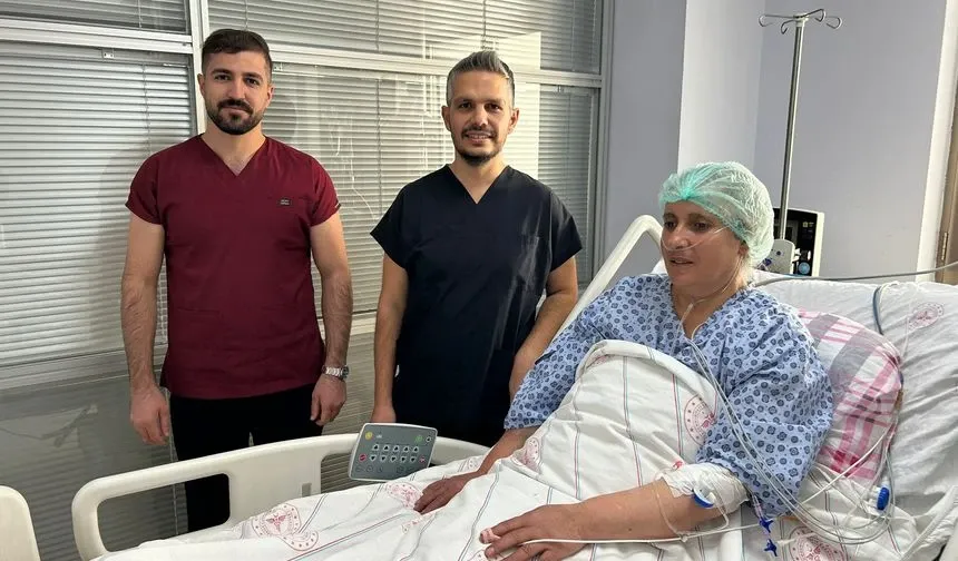 Van’da “beyin anevrizması” kapalı yöntemle tedavi edildi
