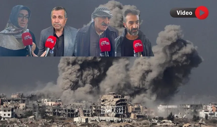 Van’dan Yükselen Ses: Gazze’ye Sessiz Kalınmamalı
