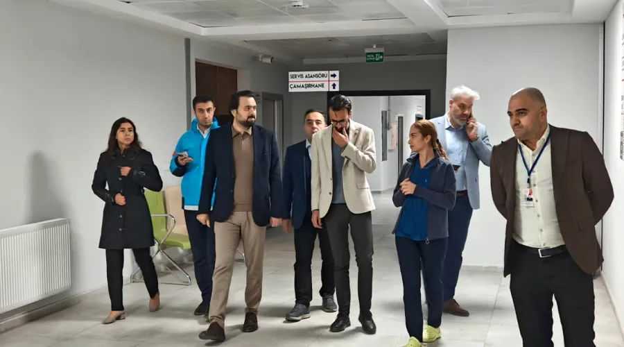 Van İl Sağlık Müdürü Muhammed Tosun, Bahçesaray Devlet Hastanesi