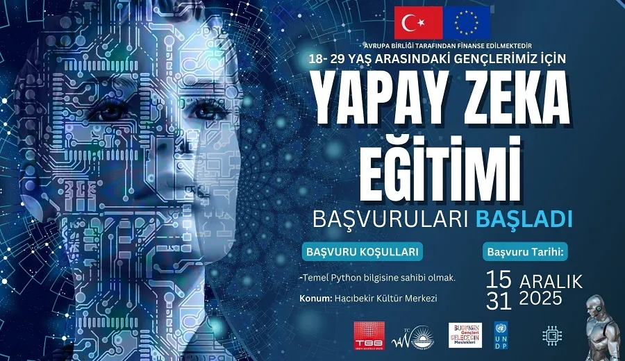 VAN BÜYÜKŞEHİR BELEDİYESİNDEN GENÇLERE YAPAY ZEKA EĞİTİMİ