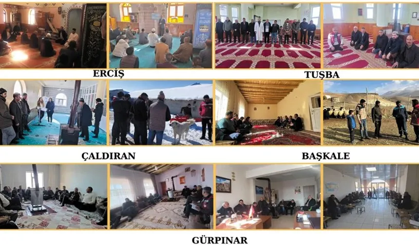 Tarım ekipleri 193 çiftçiyi bilgilendirdi