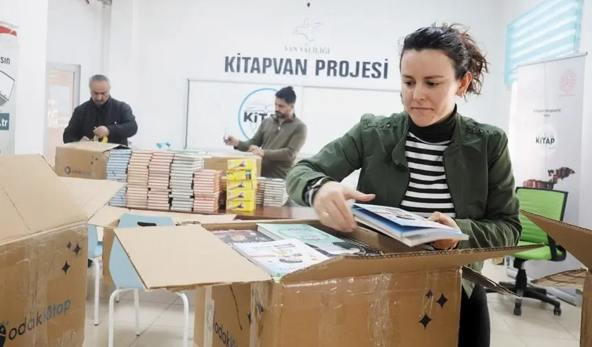 Kitap Van Projesi çalışmaları sürüyor