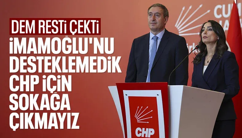 Tuncer Bakırhan: Biz CHP