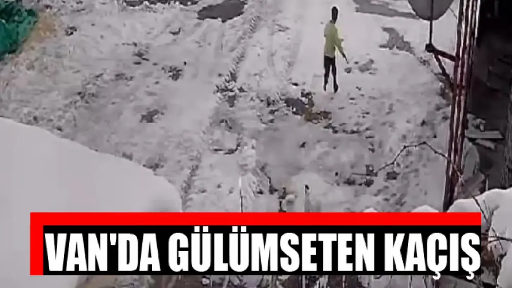 Van’da gülümseten kaçış