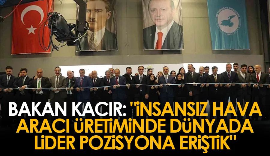 Bakan Kacır: 