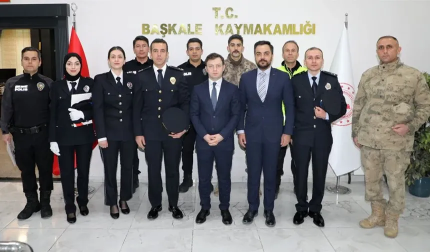 Kaymakam Erdoğan, Emniyet Teşkilatını kabul etti