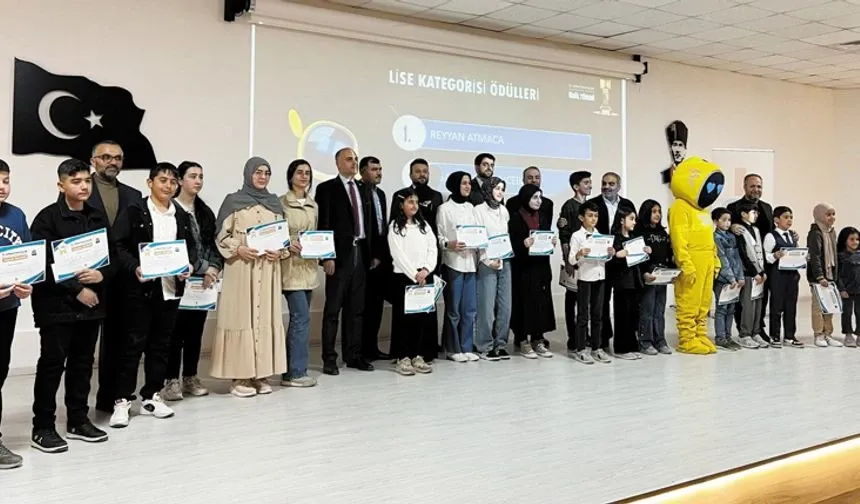 Ufka yolculuk yarışmasında ödüller verildi