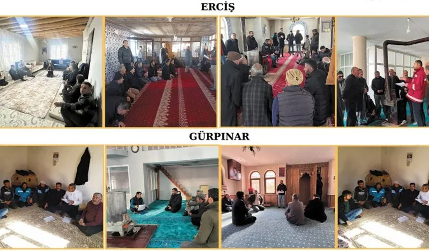 Tarım ekipleri 127 çiftçiyi bilgilendirdi