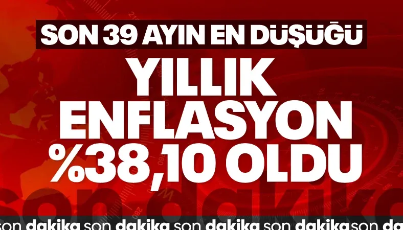SON DAKİKA: TÜİK, Mart 2025 enflasyon rakamlarını açıkladı