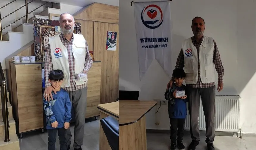Vanlı çocuklar Gazze’yi unutmuyor