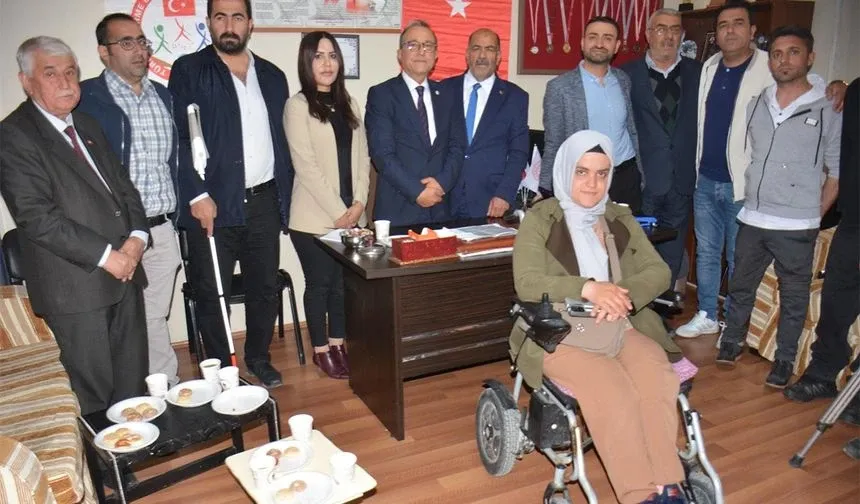 Van’da engelli dernekleri ziyaret edildi