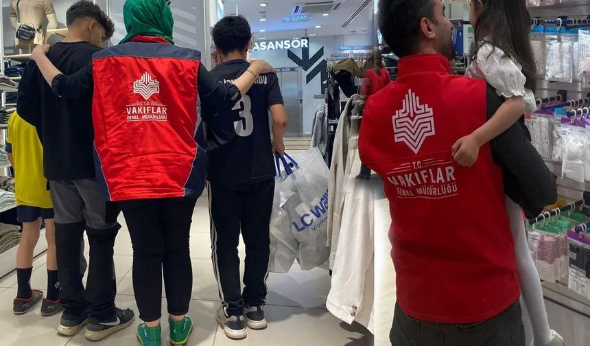 İhtiyaç sahibi çocuklara şefkat eli…