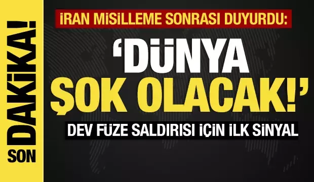  Tahran net konuştu! Dünya şok olacak!