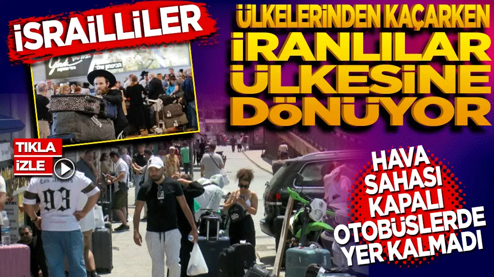 İsrailliler ülkelerinden kaçarken İranlılar ülkesine dönüyor