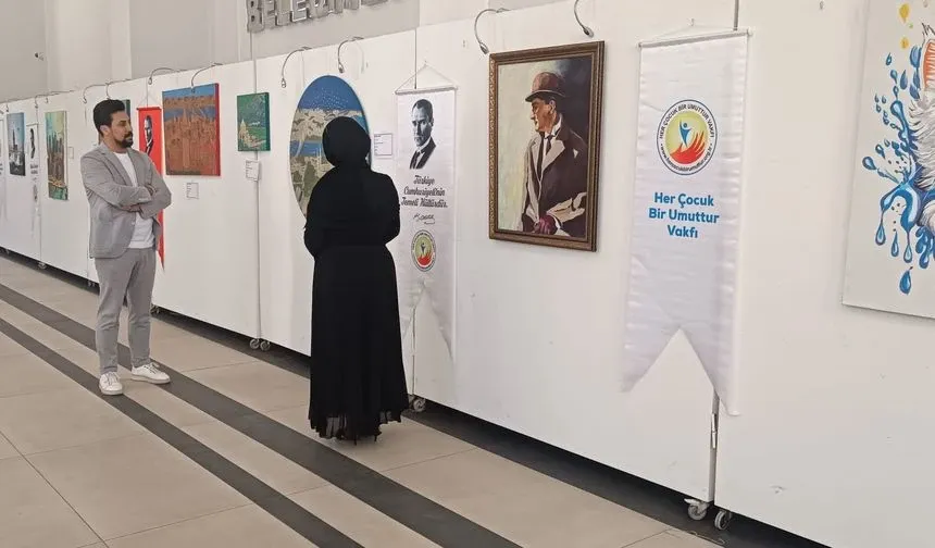 Van’da Kimsesiz Çocuklar İçin Anlamlı Sergi