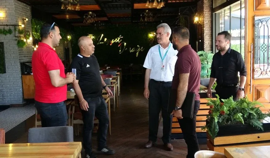 Van’da Kafe ve Restoranlarda Çapraz Sigara Denetimi