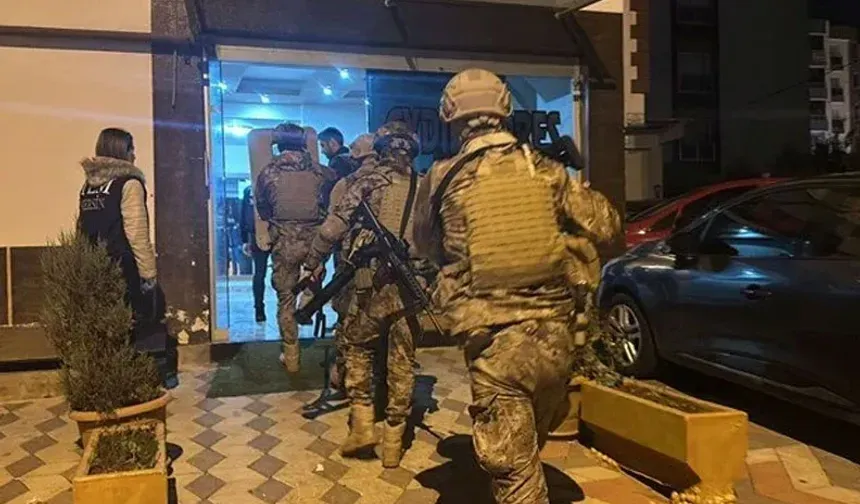 Van Dahil 17 İlde Dev Operasyon: 67 Kişi Yakalandı