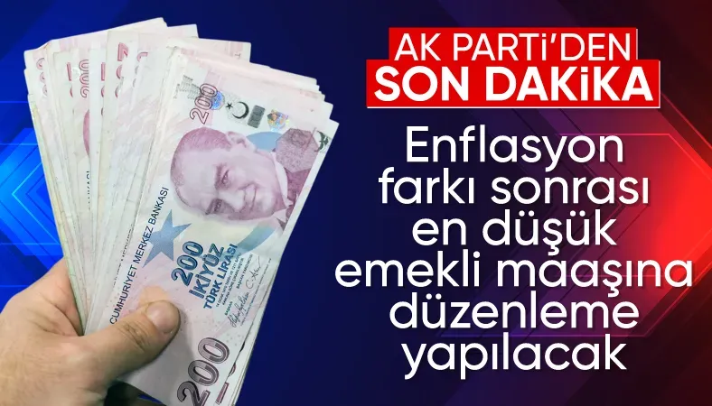En düşük emekli maaşı değişecek! AK Parti