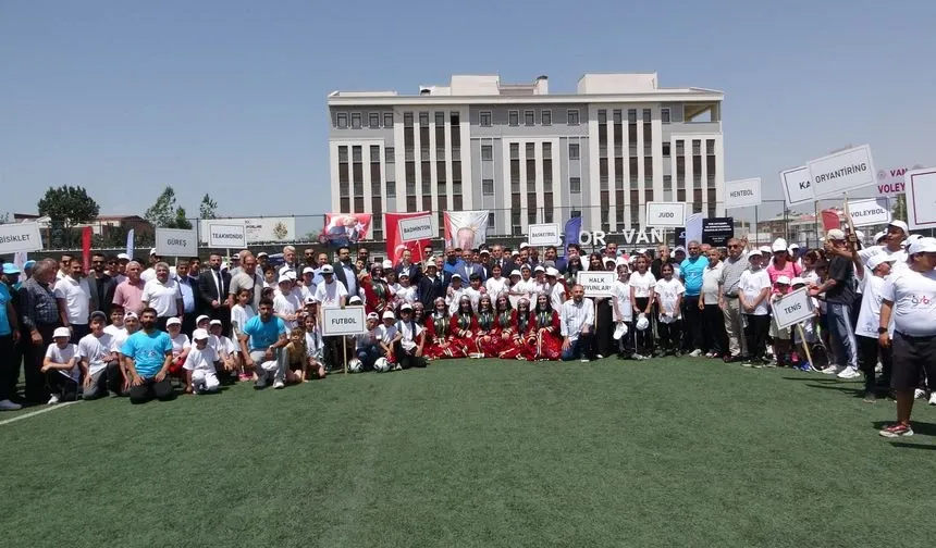 Van’da Yaz Spor Okulları Açıldı!