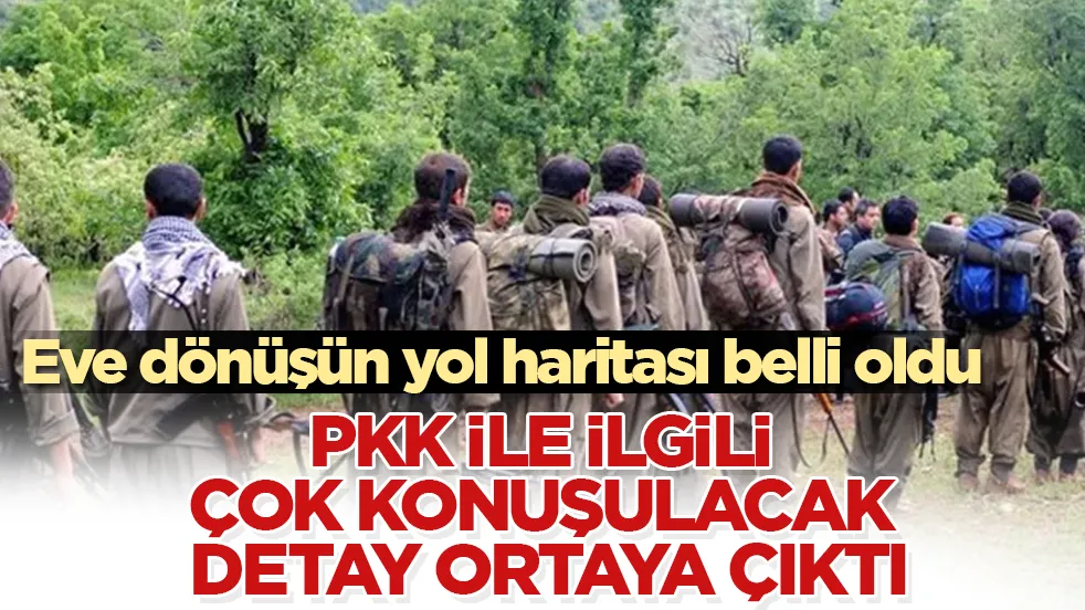 Eve dönüşün yol haritası belli oldu! PKK ile ilgili çok konuşulacak detay ortaya çıktı