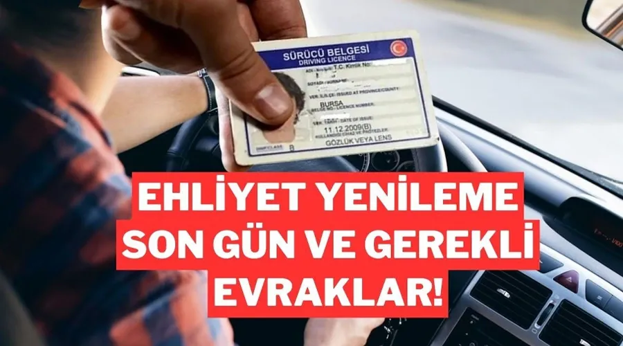 Son Dakika! Eski Ehliyetler İçin Geri Sayım Başladı: Yenileme Ücretleri Artıyor!