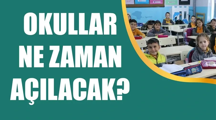 2025-2026 Eğitim Öğretim Yılı Okul Açılış Tarihleri Belli Oldu: 1 ve 5. Sınıf Öğretmen Kuraları Ağustos