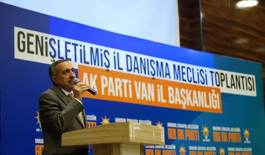 AK Parti Van İl Danışma Meclisi Geniş Katılımla Gerçekleştirildi