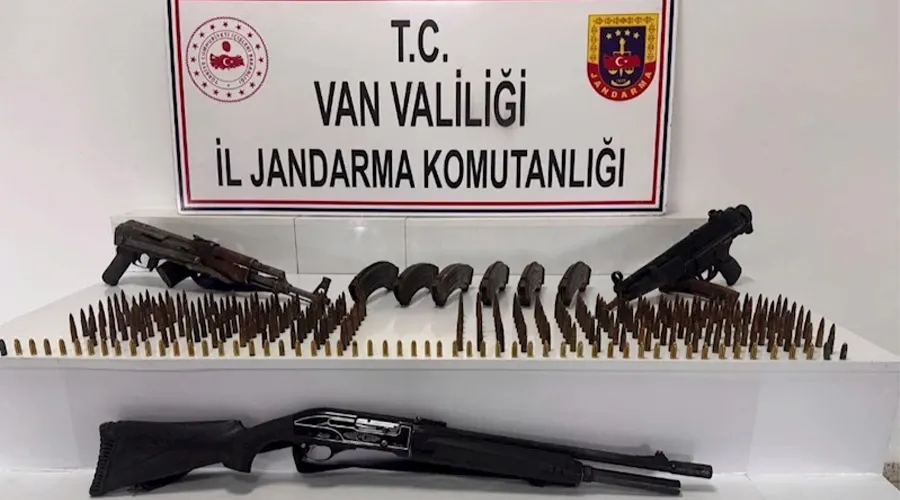 Van’da silah ve mühimmat ele geçirildi