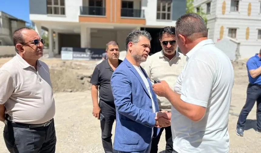 Kuşan’dan Terzioğlu Caddesi’nde Asfaltlama Çalışmalarına İnceleme