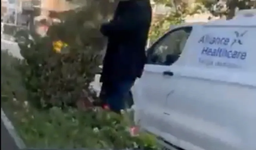 Maraş Caddesi’nde Ağaç ve Çiçeklere Zarar Veren Şahıs Suçüstü Yakalandı