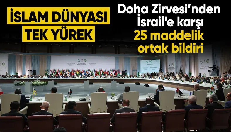 Doha Zirvesi sonrası İsrail