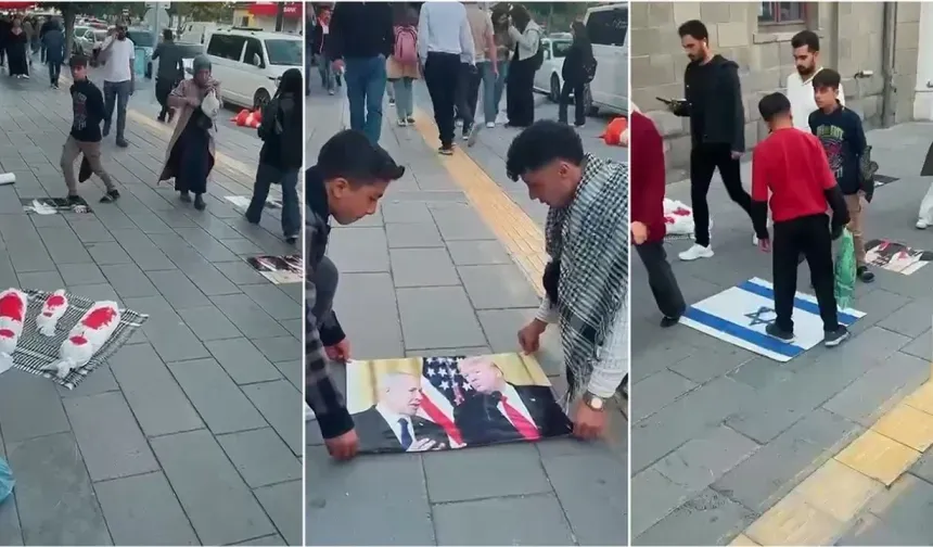 Vanlı gençler soykırımı protesto etti