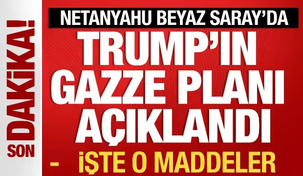 Trump-Netanyahu görüşmesi Beyaz Saray
